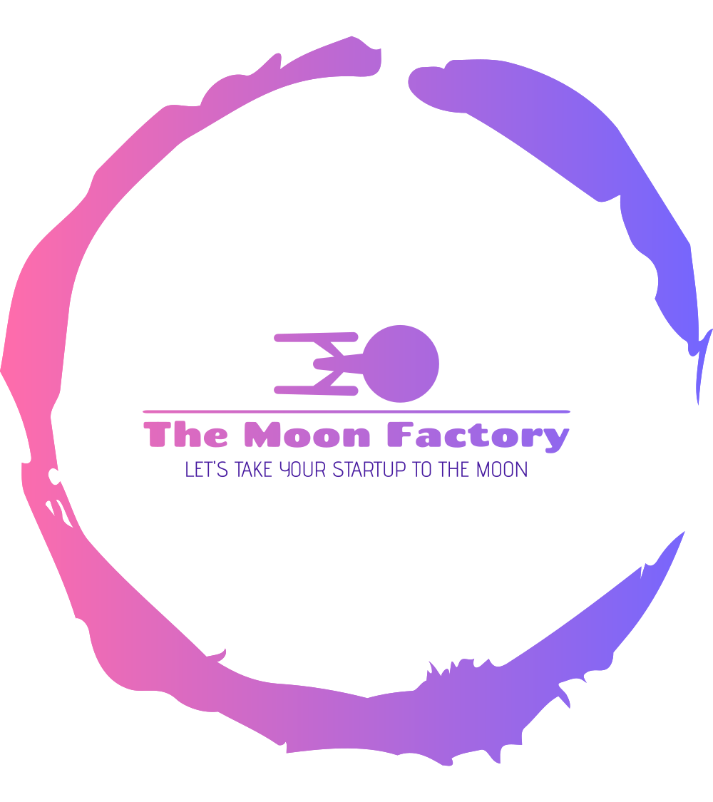 Logo The Moon Factory - Let's take your startup to the moon